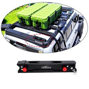 Effortless Installation 4x4 Aluminum Flagpole Bracket for 2018- Jeep Wrangler