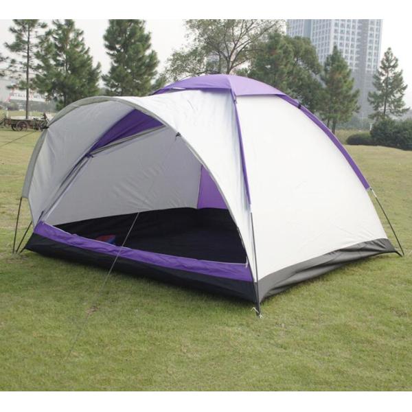 Single Layer Camping Tent Outdoor Pro Backpacking Light Weight waterproof Family TenT 3-4Person Camping Tent(HT6057)