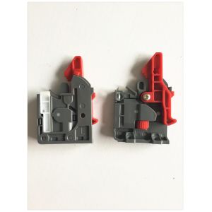 Heavy Duty Undermount Soft Close Drawer Slides Single Extension Galvanized