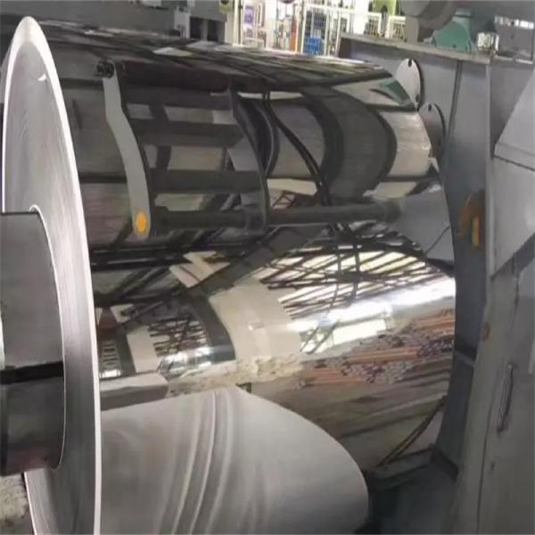 0.1 - 0.8mm Stainless Steel Coil 201 Gold Less Rolling 18mm Cold Rolled