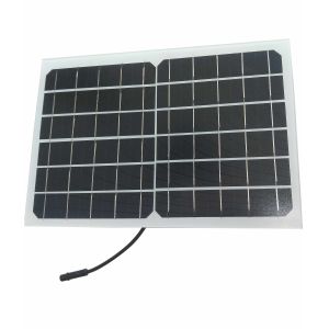 A Grade Small Flexible Solar Panels Glass Laminated 6V 10W Waterproof Long