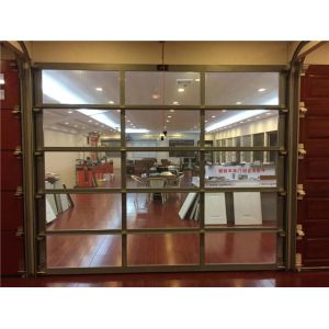 Motorized Aluminum Sectional Garage Door For House