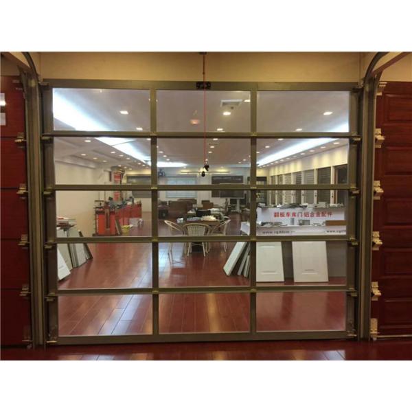 Buy Motorized Aluminum Sectional Garage Door For House at wholesale prices