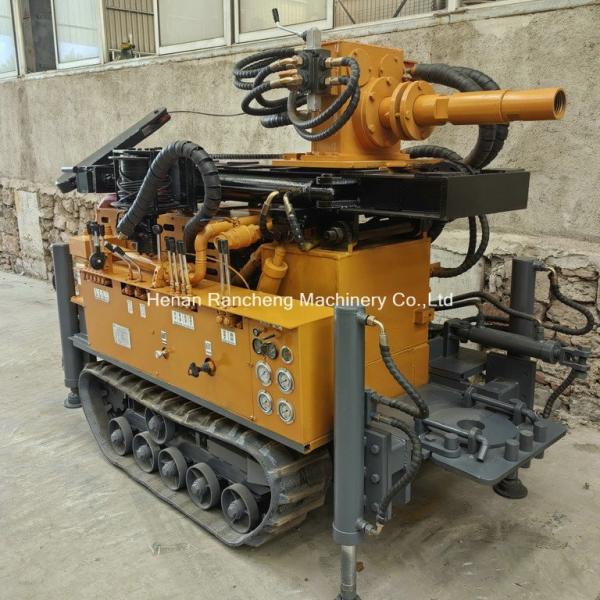 150m Depth Hydraulic Water Well Drilling Machine 90-300mm Diameter With 12T
