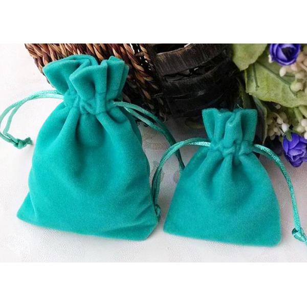 Jewelry Packing Velvet Drawstring Bags For Gift Giving Hot Stamping String