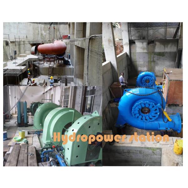 220V-690V Water Turbine With IP54 Protection Grade For Industrial Use