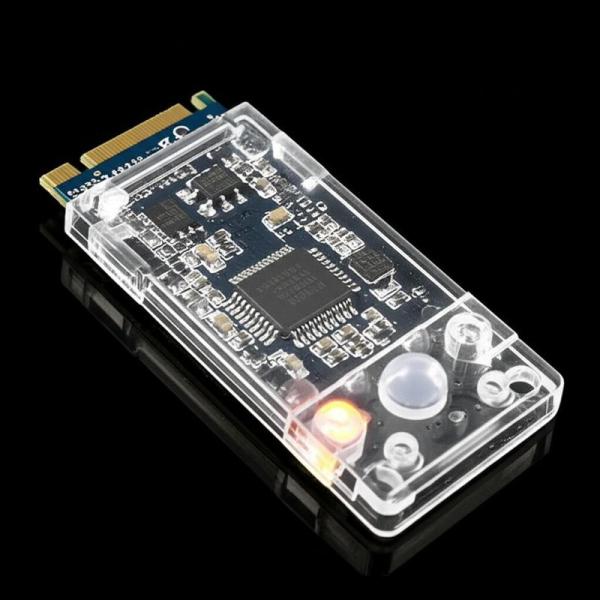 Buy Transparent Style mSATA Adapter with Private Mold and LED Pilot Lamp at wholesale prices