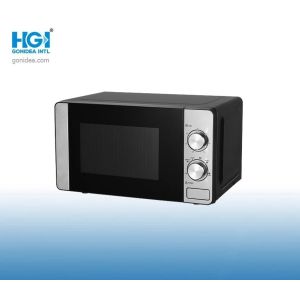 20 Liters Black Counter Top Home Microwave Oven Fast Heat