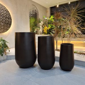 Effortlessly Elevate Your Plant Display With Fiber Clay Planters