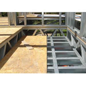 Contemporary Modular Homes / Light Gauge Steel Prefab Villa / Prefabricated