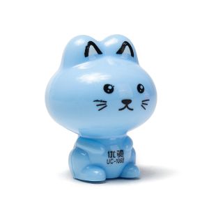 Decal Cat Animal Shaped Pencil Sharpener Single Hole