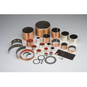 Metal-Polymer Composite Bearings | Hydrodynamic Water Lubricated Sintered Bronze