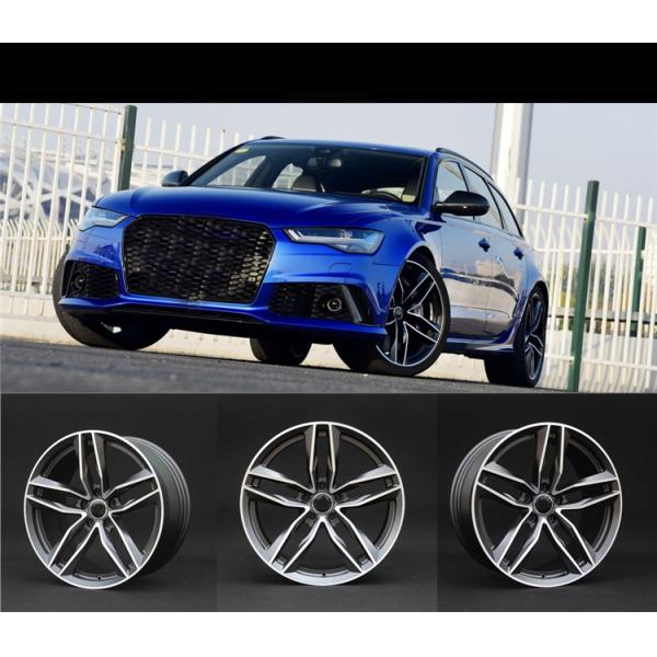 Machined Face Car Wheel Rims Aluminum Alloy 19 Inch 5 X 112