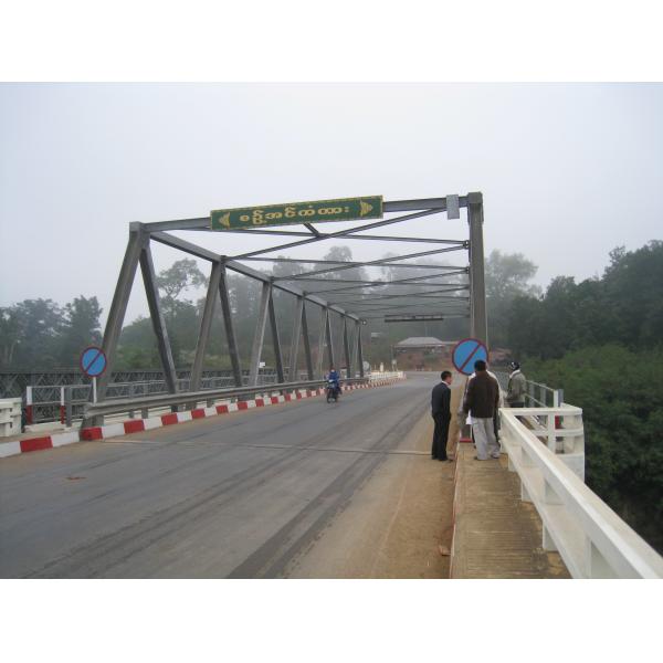 Buy Galvanized Prefabricated Steel Truss Pedestrian Bridge at wholesale prices