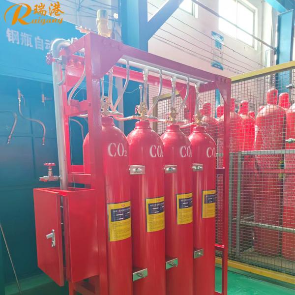 Marine CO2 Fire Suppressant With 0.67kg/L Filling Rate No Residue Environmentally Friendly