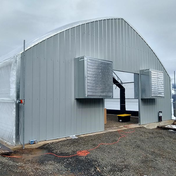 Buy 100% Shading Automatic Blackout Greenhouse Light Deprivation System With Blackout Curtain at wholesale prices