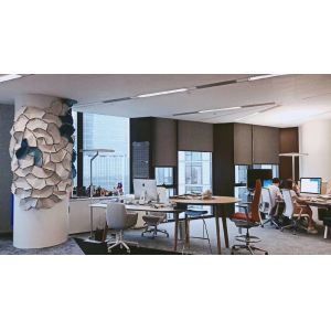 China Plain Wifi Powered Window Blinds Customized Size With Motorized Control on sale