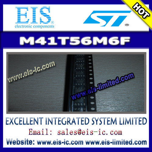 M41T56M6F - STMicroelectronics - Serial real-time clock with 56 bytes NVRAM -