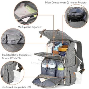 Waterproof Travel Back Pack baby diaper bag popular