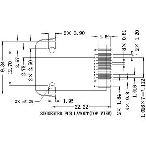 Pulse J3011G21DNL SMT RJ45 PCB Connector 10/100Base-T Surface Mounting Jack