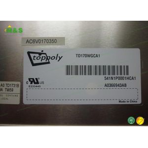 China 17.0 inch TD170WGCA1 TFT LCD Module with 337.92×270.336 mm Active Area on sale