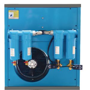 Laser Cutting Refrigerated Compressed Air Dryer 16~30bar Skid Mounted