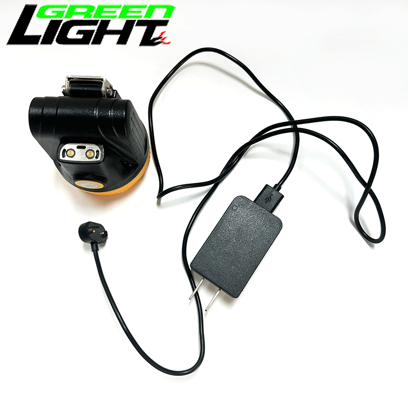 GL2.5-C Lampara Minera Recargable Wireless Mining Led Head Lamp Cap Lamp Helmet