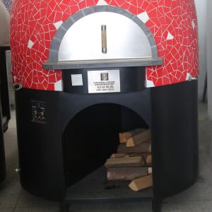 Round Industrial Restaurant Wood Fire Pizza Oven 1200mm / 1400mm / 1600mm