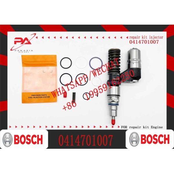 Buy 0414701007 Excavator Supplier Car Inyectores Engine Parts Common Rail Diesel Fuel Injectors For Scania 4 Series Bosch at wholesale prices