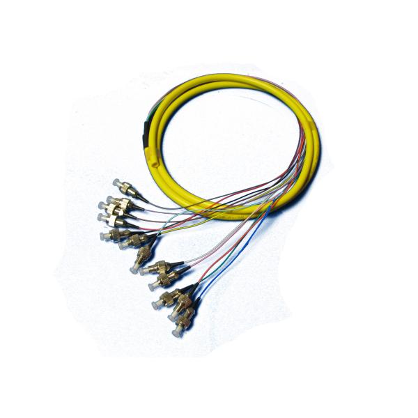 Buy FC Singlemode Fiber Optic Pigtail with OFNP / OFNR Jacket at wholesale prices