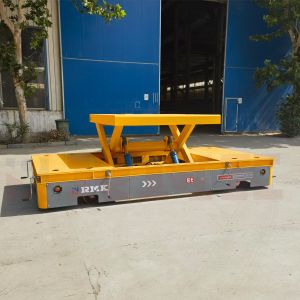 Quality 5 Tons Scissor Lift Steering Wheel Cart for sale