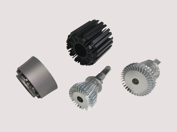 Buy Lightweight Aluminium Heatsink Extrusion ProfilesWith Drilling , Engraving at wholesale prices