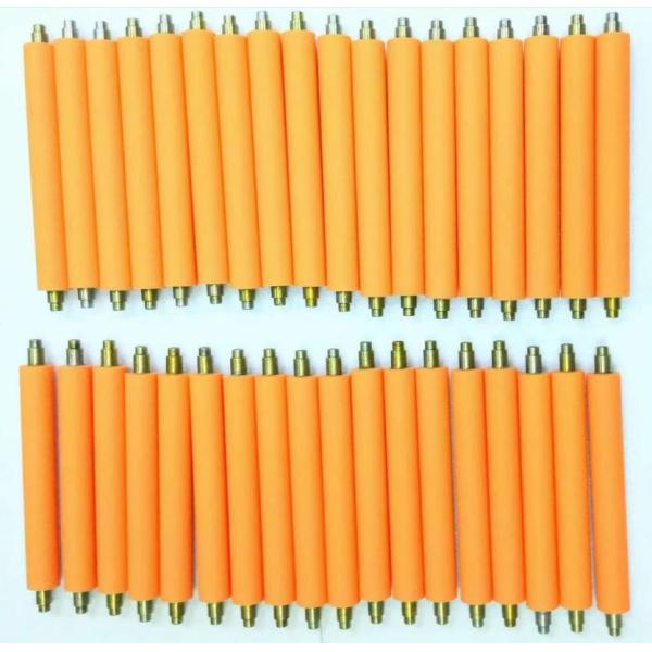 NBR EPDM PU Silicone Rubber Roller For Printing Coating Textile