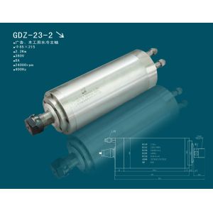 Quality high speed 4 ceramic bearings water cool spindle motors for sale