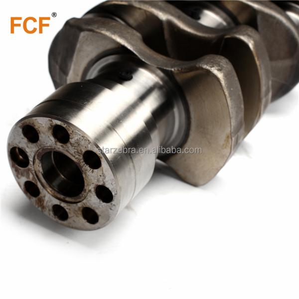 Building Material Shops S1341-12281 FCF DCT Forged Steel Crankshaft for Excavator SK200-8 Engine J05E
