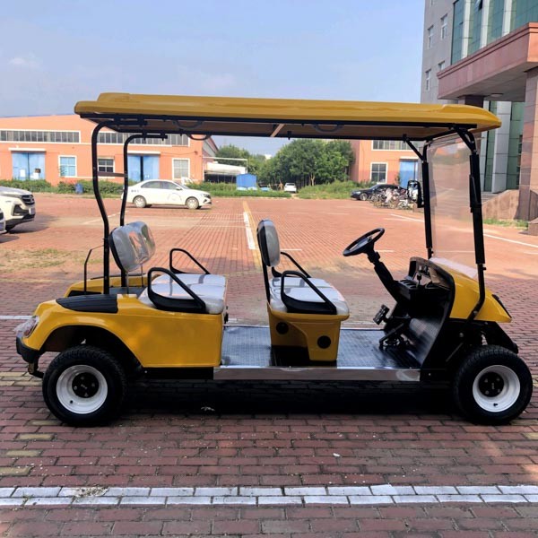 Low Speed Golf Cart Vehicle 4 Seater Lithium Bettery Free Shipping 4 Wheel Sell