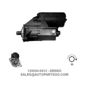 128000-1950 128000-4060 - DENSO Starter Motor 12V 0.6KW 8T MOTORES DE ARRANQUE