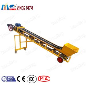Concrete Aggregate Hopper Feeder Mobile Aggregate Feeding Conveyor