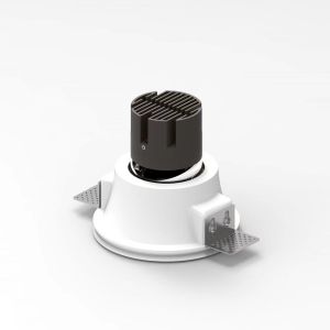 Flush Trimless Recessed Led Downlights , Plaster 5000k Round Trimless Downlight