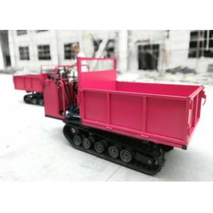 Enclosed 4T 60kw Wetland Crawler Track Transporter