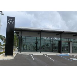 Long Life Automobile Car Sales Showroom Quick Construction Good Appearance