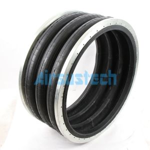 Triple Convoluted Bellows Type Air Shocks Firestone W01-M58-6971 Bolts Height 45 MM