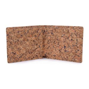 Faction men cork wallet with different color 11x9cm with card and money slot,