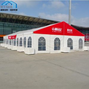 Customized White Marquee Tent Aluminium Structure Exhibition Events