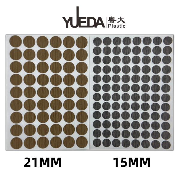 21MM Diameter Rust Proof Screw Cap Stickers Self Adhesive Screw Cap Covers