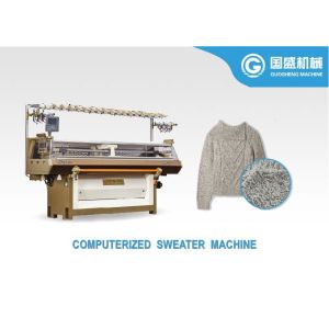 Quality School Uniform Automatic Flat Knitting Machine With Double System for sale