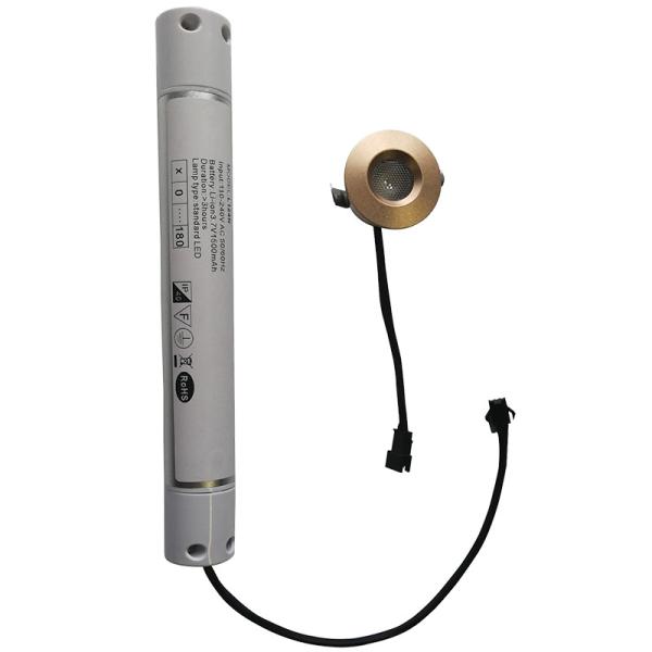 Buy Aluminous Casing 3W Rechargeable Emergency Light IP20 High Brightness at wholesale prices