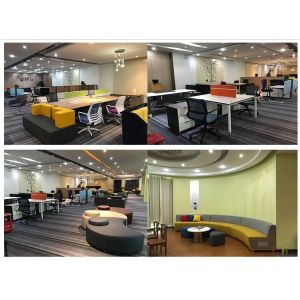 EBUNGE Modern Foldable School Table Standing Office Furniture Conference Room