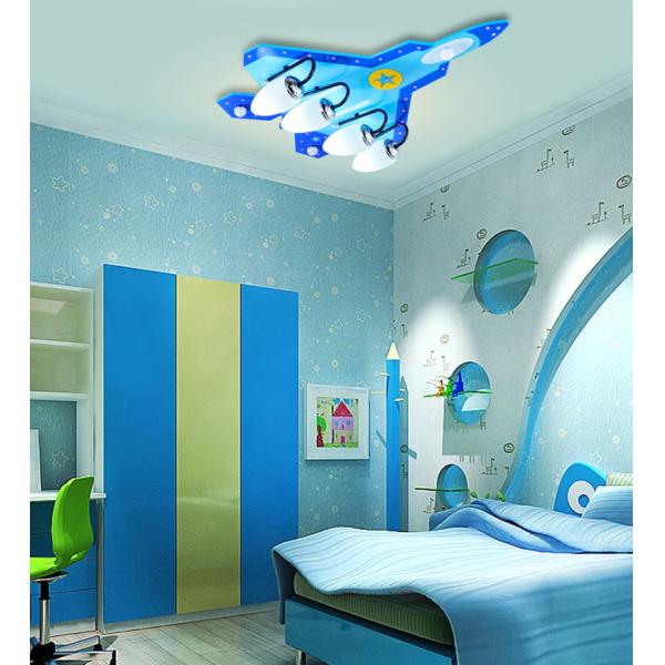 Airplane kids bedroom decor led lights for room indoor chandelier lighting(WH-MA-143)