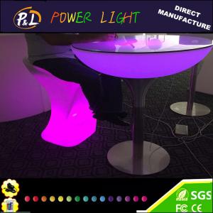 China Outdoor Lounge Furniture LED Illuminated Table on sale